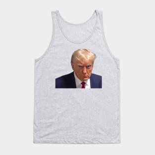 Donald Trump Mugshot 2023 No Background Tank Top